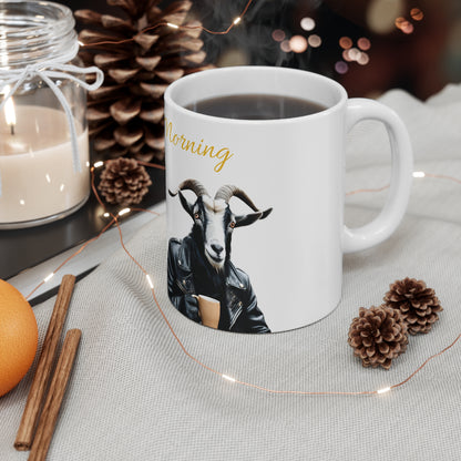 Goat Morning Mug